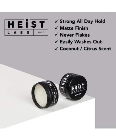 Strong Hold Matte Clay by Heist Labs - 100ml - Buy Online on GoSupps.com