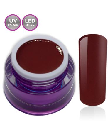 Buy Spicy Dark Red UV LED Nail Gel - Studio Quality 5ml | RM Beautynails - International Shipping - Buy Online on GoSupps.com