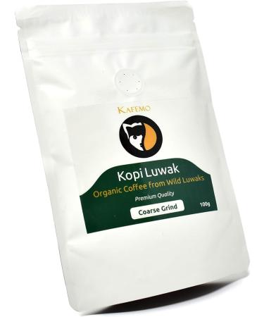 Kopi Luwak Premium (Coffee from wild Luwaks) - Coarse Ground - The rarest Coffee in the World - - Buy Online on GoSupps.com