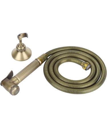 Vintage Copper Handheld Bidet Sprayer with Hose - G1/2 inch Toilet Seat Accessory | International Shipping Available - Buy Online on GoSupps.com