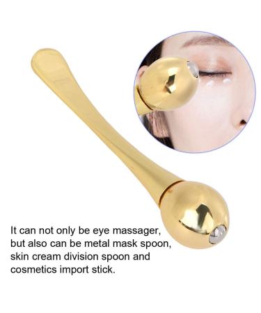 Eye Massager Wand & Cream Spoon Roller for Anti-Aging | Reduce Dark Circles & Puffiness - Buy Online on GoSupps.com