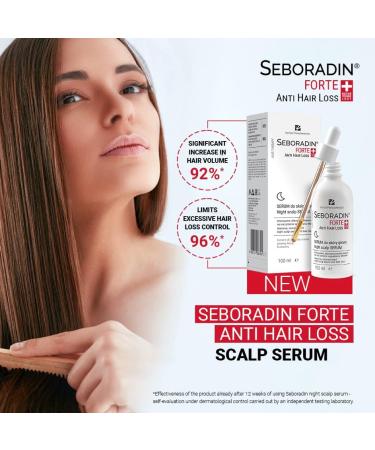 SEBORADIN Forte Night Scalp Serum for Women and Men Against Hair Loss Anti Hair Loss Serum For Night With Vitamins Natural Extracts Hair Loss and Thinning Treatment Hair And Scalp Treatments 100 ml - Buy Online on GoSupps.com