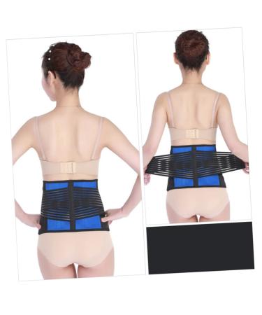 Buy Adjustable XXL Lumbar Support Brace - Back & Fitness Waist Support Belt | Sports Back Brace & Strap for Lower Back Pain Relief - Buy Online on GoSupps.com