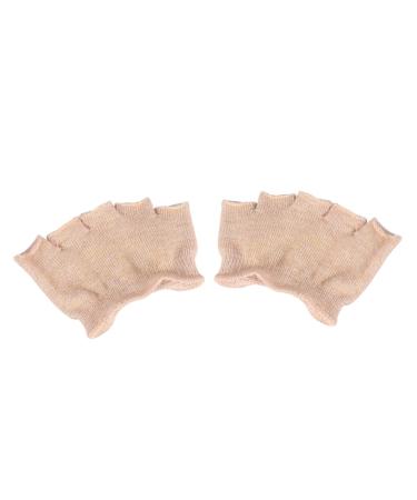 Packove 4 pairs women slippery socks no socks no sock shoes half socks five toes socks invisible liner welding socks socks with open toes