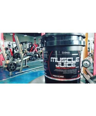 Ultimate Nutrition Muscle Juice Revolution 2600 Lean Muscle Mass Gainer Protein Powder - Strawberry 11.1 lbs - Buy Online on GoSupps.com