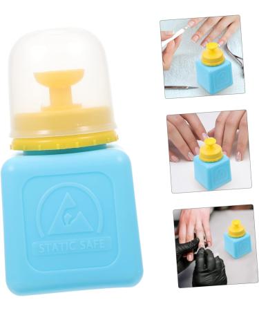 Beavorty Nail remover bottle nail polish remover dip remover for nails Squeezable Dropping Bottler pump bottle dispenser push dispenser Push Down Dispenser baby manicure plastic empty pump - Buy Online on GoSupps.com