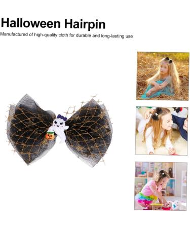minkissy Halloween Headdress Halloween Hair Clips Styling Hair Clips Hair Clips Bow Hair Clip Fabric Decor Ghost Hair Clips s Modeling Ghost Halloween Hair Clip - Buy Online on GoSupps.com