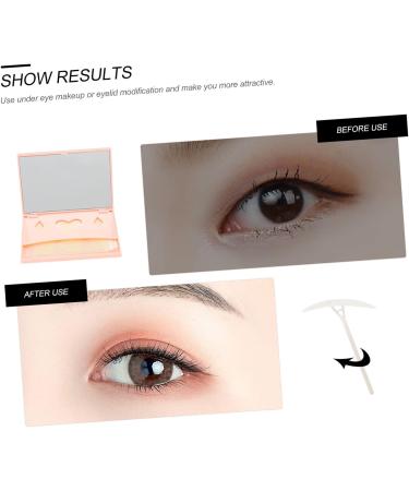 SHERCHPRY 240 Pairs Double Eyelid Tape Eyelid Tape with Mirror Adhesive Tape Invisible Tool M Pink - Buy Online on GoSupps.com