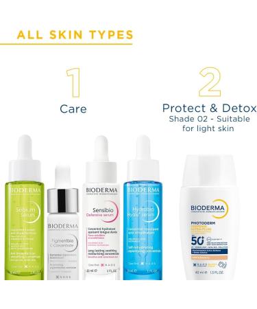 Bioderma Photoderm XDefense Ultra Fluid SPF50+ 40ml Shade02Light - Buy Online on GoSupps.com