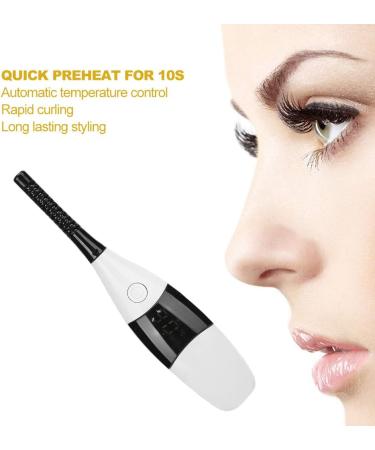 Digital Display USB Charging Electric Eyelashes Curler 4 Gears White Quick Preheating Lasting Shaping Smart Gear Memory - Buy Online on GoSupps.com
