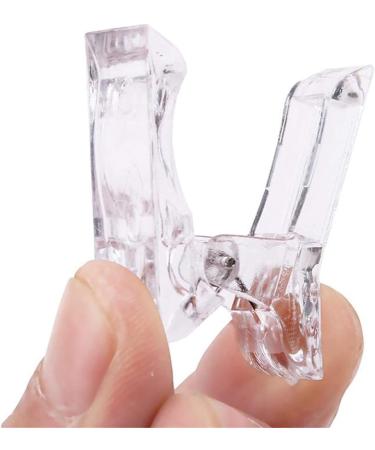 Flybloom Nail Tip Clip - Fast Build Polygel Nail Shapes & UV Builder Clamps for Perfect Fingernail Extensions | Nail Art Tool - Buy Online on GoSupps.com