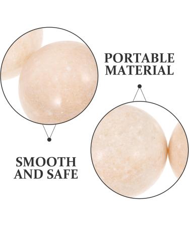 Minkissy 2-in-1 Jade Fitness Handballs | Wellness Gifts & Massage Balls for Healthy Living | Portable Hand Training & Boccia Sports Equipment - Buy Online on GoSupps.com