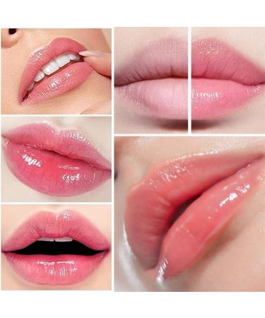 JIAOY FlowerJelly Lipstick Gold Color Change Transparent Lip Balm Waterproof Long Lasting Lip Balm 2 Pack - Buy Online on GoSupps.com