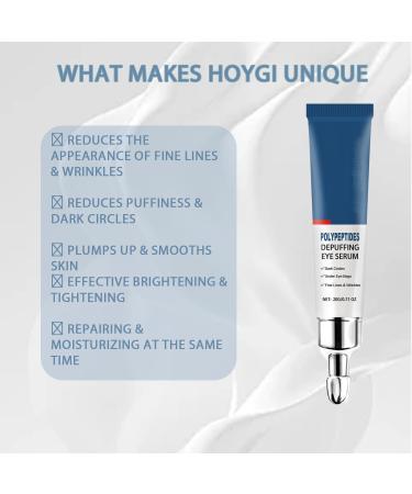 HIMEYE Peptide Depuffing Eye Serum & Gel - Firming Anti-Wrinkle Eye Cream for Dark Circles & Under Eye Bags (5PCs) - Shop Internationally - Buy Online on GoSupps.com