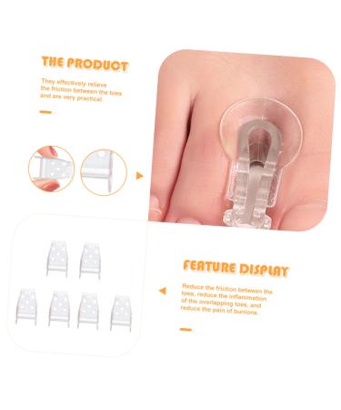 3 Pairs Toe Splitter Nail Gel | Bunion Pads | Toe Spacers Kit for Men | Foot Care Tool Set - Buy Online on GoSupps.com