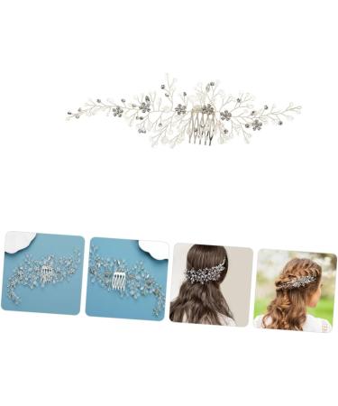 FRCOLOR Piece wedding hair accessories girls hair accessories wedding hair clip rhinestone hair clips gold hair clips girl hair accessories rhinestone hair comb alloy jewelry bride casual - Buy Online on GoSupps.com