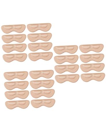 FOMIYES 3 Sets 4 Pairs Anti-wear Back Stickers Adhesive Heel Liners Heel Cushion Inserts Women Heated Hair Rollers Heel Cushions Shoe Heel Pad Do Not Follow High Elastic Sponge