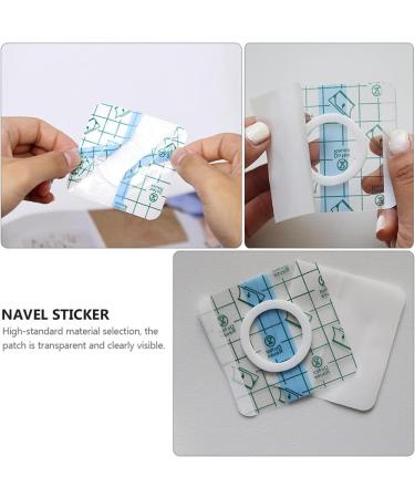 Healifty 50pcs Shower Waterproof Patch | Transparent Adhesive Navel Stickers for Belly Button Protectors - Buy Online on GoSupps.com