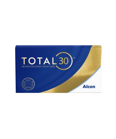 TOTAL30 monthly soft lenses 6 pieces BC 8.4 mm DIA 14.2 mm -02.00 diopters