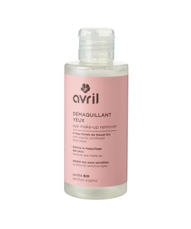 Avril - D maquillant Yeux Bio BIPHAS - Eau Florale de Bleuet Bio & Aloe Vera Bio - Certifi Bio Ecocert - 99% d'Origine Naturelle - Fabriqu en France - 150ml