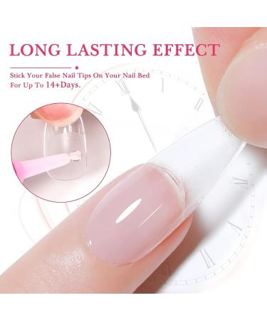 Krofaue 14PCS Nail Glue for Press On Nails - Long-Lasting, Super Strong Acrylic and Gel Glue for Salon-Quality Nails at Home - 0.07oz/2ml per Piece - Buy Online on GoSupps.com