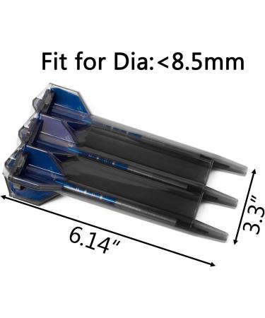 TIHOOD Portable Nylon Dart Storage Box with Lock Buckle - Black - Buy Online on GoSupps.com