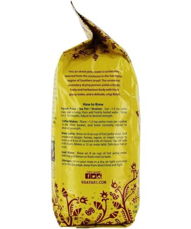 Organic Yerba Mate - Guayaki San Mateo Loose #1 - Buy Online on GoSupps.com