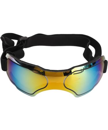 UV Protection Pet Glasses for Medium to Large Dogs - Adjustable Dustproof & Windproof - Soft & Flexible (Red) - Buy Online on GoSupps.com
