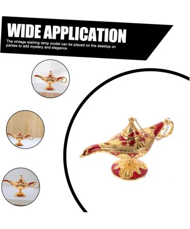 Cabilock Desktop Lamp Decor Home Decor Desktop Ornament Wishing Lamp Dinner Party Small Lighthouse Alloy As Shown 6 12X5CM - Buy Online on GoSupps.com