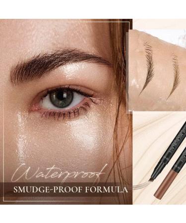 Anjoize 4-Tip Microblade Eyebrow Pen - Waterproof, Smudge-Proof Brow Makeup - Buy Online on GoSupps.com