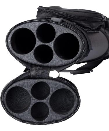 Action 34 Long Pool Cue Case - Purple | Holds 2 Butts & 2 Shafts | Molded Tubes, Zippered Pockets | Adjustable Vinyl Strap | Fits up to 32 Shaft or Butt - Buy Online on GoSupps.com
