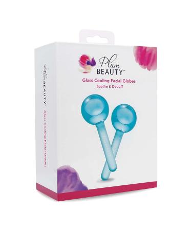 Plum Beauty Glass Facial Cooling Globes - Reduce Puffiness, Boost Circulation - Buy Online on GoSupps.com