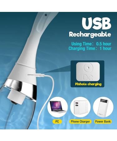 Electric Enema Bulb for Men & Women - 11.8oz Vaginal & Anal Cleaner Douche Kit - Buy Online on GoSupps.com