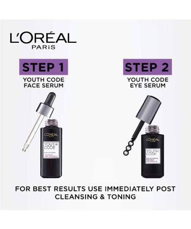 L'Oreal Youth Code Skin Activating Ferment Eye Essence 20ml - Anti-Aging Eye Treatment for Radiant Skin | Shop Internationally - Buy Online on GoSupps.com