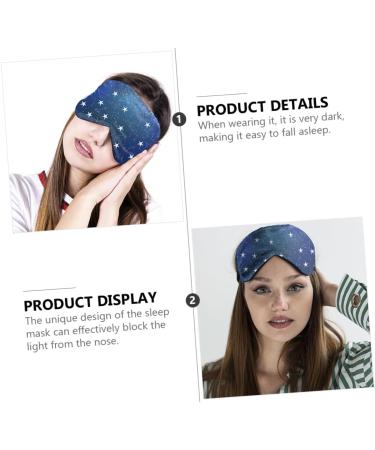 GLEAVI 3Pcs Elastic Band Sleep Eye Mask Set for Men and Women - Peach Skin Goggles with Cartoon Design for Ultimate Comfort and Restful Sleep - Buy Online on GoSupps.com