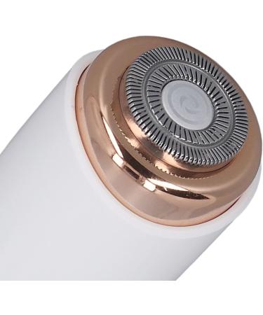 ZJchao Men's Electric Hair & Beard Trimmer - Portable Stainless Steel Grooming Tool for Travel (White) | Best Precision Trimmer Online - Buy Online on GoSupps.com