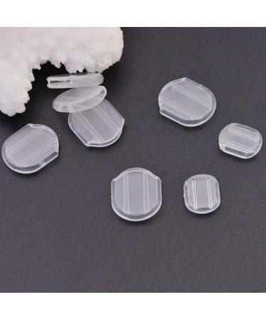 EXCEART 40pcs Silicone Earring Pads - Cushions & Backs for Ear Protection 10.5x8.5mm Ear Clip Accessories - Buy Online on GoSupps.com