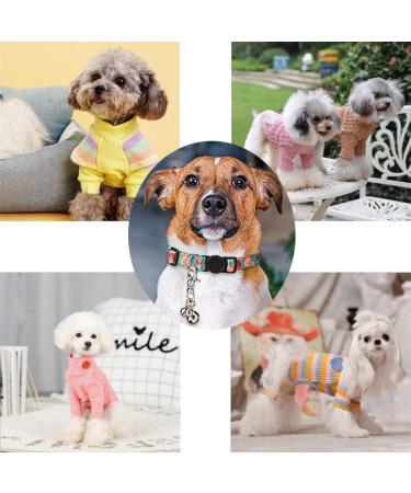 10 Pieces Dog Cat Collar Bells Bells For Pet Training with Key Rings Necklace Collar Decoration - Buy Online on GoSupps.com