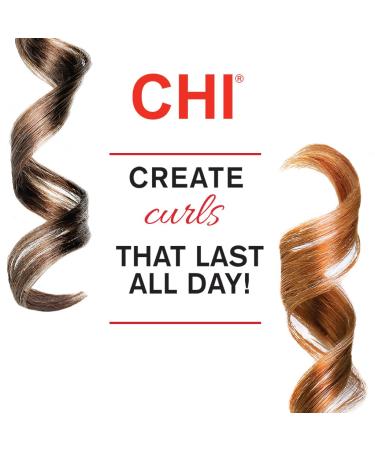 CHI Texture Tourmaline Ceramic Curling Iron - 1 Inch Hair Curler for Smooth & Shiny Curls Adjustable Temperature Automatic Shut-Off - International Shipping Available - Buy Online on GoSupps.com
