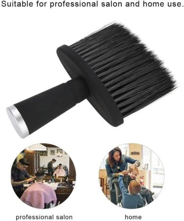 Soft Hair Brush Neck Duster Hairdressing Hair Cutting Cleaning Brush for Barber Salon - Buy Online on GoSupps.com
