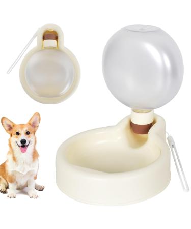 Dog drinking bottle for on the go 500ml foldable water bottle Dogs water bowl for pets.