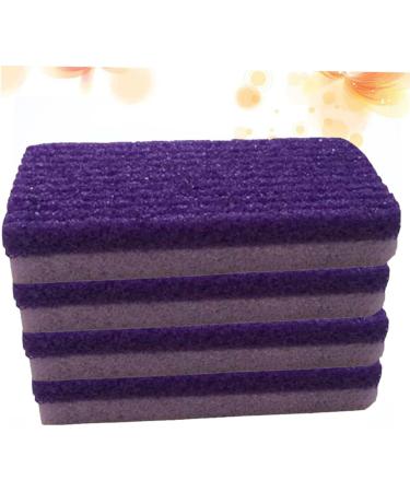 FRCOLOR 4pcs Foot Grinder Tools Laundry Dispenser Foot Tools Foot Pedicure Tool Pumice Frosted Foot Mask 1 count (Pack of 1) Purple - Buy Online on GoSupps.com