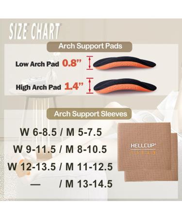 2022 Update: Compression Arch Support Sleeves for Plantar Fasciitis, Heel Spurs, Flat Feet - Copper Bandage Brace for Pain Relief (Beige, Sizes W 9-11.5 / M 8-10.5) - Buy Online on GoSupps.com