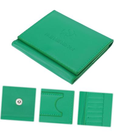POPETPOP 1pc Grinding Diamond Storage Bag Nail Grinding Bit Storage Bag Nail Art Tool Organizer Nail Bit Storage Bag Organizer Storage Bag Holder Nail Drill Kit Organizer Nail Salon Supply 23.5x9.5cm Green - Buy Online on GoSupps.com