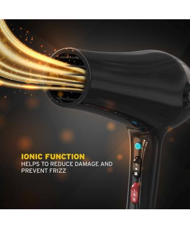 Wahl PowerPik 5000 Hair Dryer with Pik Attachment - Three Heat Settings, Anti-Frizz, Afro-Caribbean Hair Dryer for Women - Buy Online on GoSupps.com