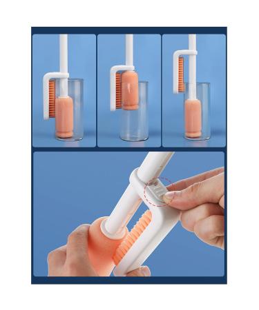 Telescopic Bottle Brush - Long Handle Cleaning Brush for Baby Bottles Cups & Travel Mugs - Buy Online on GoSupps.com