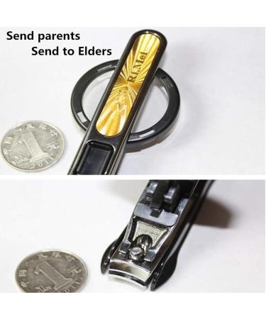 Mini Magnifying Glass Handheld Portable High DefinitionNail Clamp Nail Knife Anti Clip Meat Safety Scissors Maps Crafts Magnifier Black Made in China - Buy Online on GoSupps.com