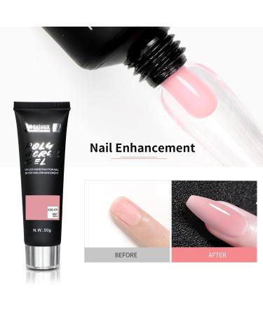 Beautilux Pink Acrylic Gel for Nails - Long-Lasting Nail Art & Quick Extensions | 50ml UV Gel for Starters - Buy Online on GoSupps.com