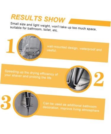 Frcolor Electric Shaver Holder & Wall Mount | Universal Razor Hanger for Efficient Storage - Buy Online on GoSupps.com