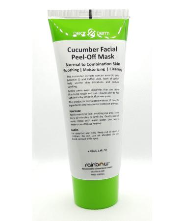 Buy Cucumber Peel Off Face Mask - 3.4 fl. oz. (100ml) | Hydrating & Soothing Facial Mask for All Skin Types - International Shipping Available - Buy Online on GoSupps.com